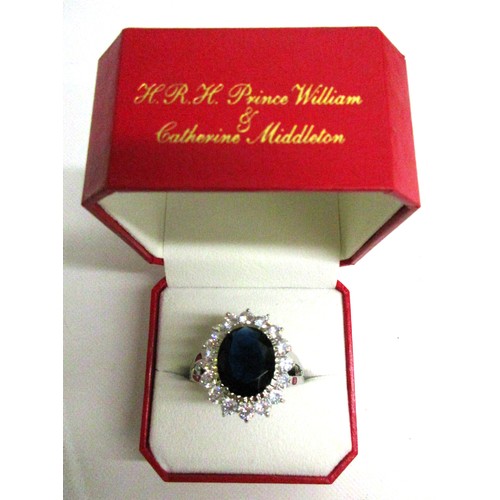 627 - Great British Teddy Bear Company's Limited Edition HRH William the Royal Engagement commemorative be... 