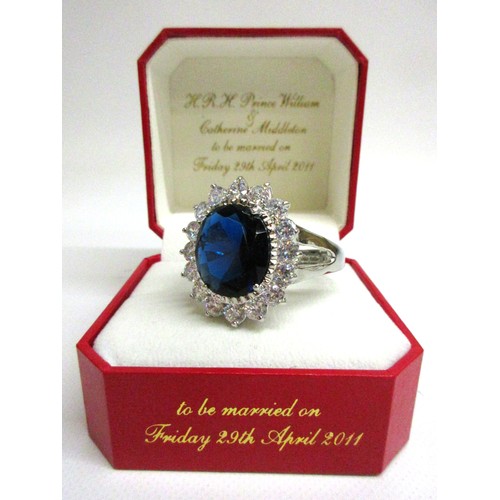 627 - Great British Teddy Bear Company's Limited Edition HRH William the Royal Engagement commemorative be... 