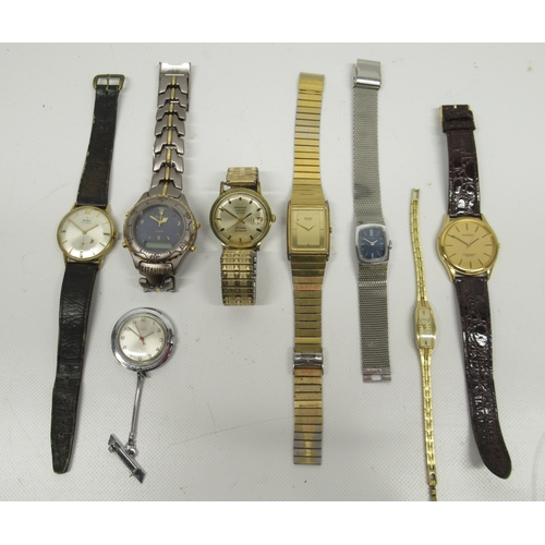 320 - Kalter gold plated wristwatch, signed silver sunburst dial with baton indices and primary 12, subsid... 