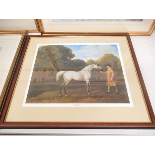 859 - Collection of prints to inc. c19th print of the Flying Dutchman, c19th Print of Blue Gown Winner of ... 