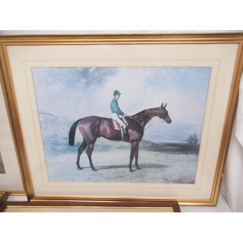 859 - Collection of prints to inc. c19th print of the Flying Dutchman, c19th Print of Blue Gown Winner of ... 