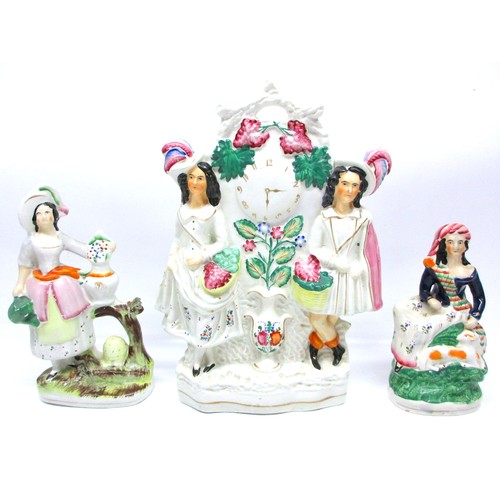 783 - Collection of characterful ceramics to inc. Victorian Staffordshire selection alongside Royal Doulto... 