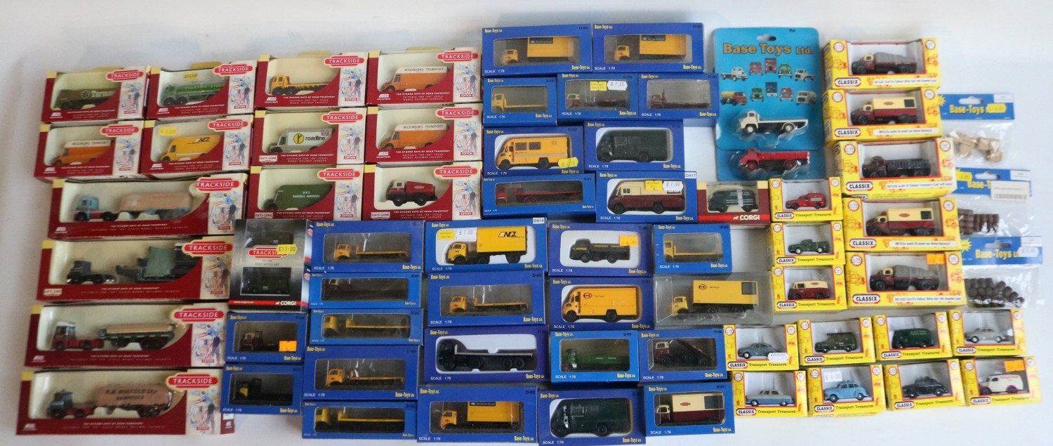 Collection of boxed 1/76 scale diecast car and commercial vehicle ...