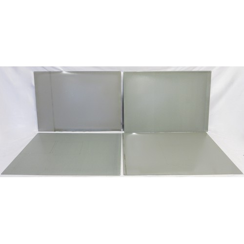 817 - Four metal signs to incl. Austin Healy BJ8 Rally 1967 L50cm x W70cm, ' I love my Mini' L50cm x W70cm... 