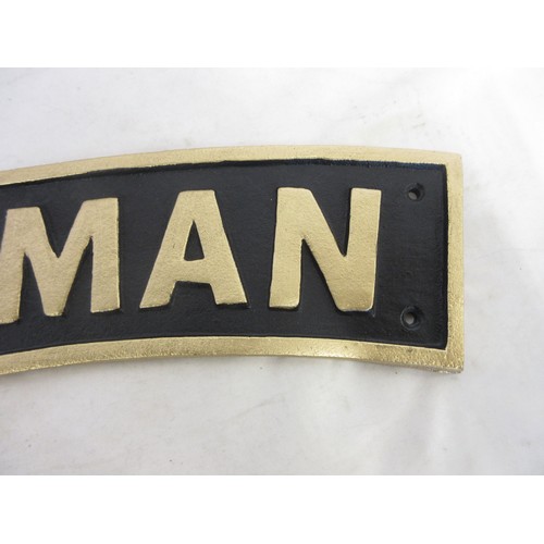 821 - Replica cast and painted metal Flying Scotsman sign W86cm

Bradleys Shipping POA https://www.bradley... 