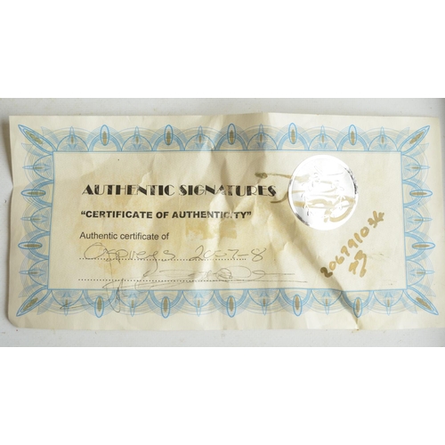 158 - Eight baseballs, a signed Osprey's rugby team shirt 2007-8 with CoA from Authentic Signatures and a ... 