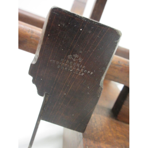 160 - J T Hollindale plough plane, a Marples and Sons of Sheffield plough plane, and a Rogers branded down... 