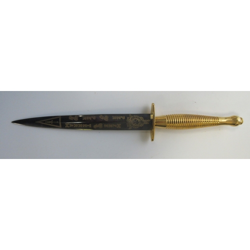 Cased Commemorative Fairbairn-Sykes Commando dagger celebrating The ...