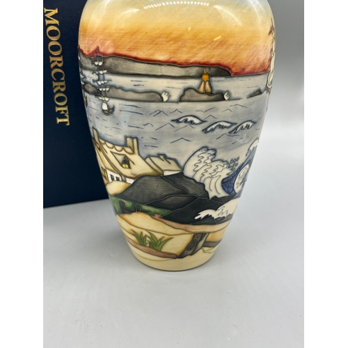 468 - Moorcroft Pottery 'Smugglers Cove' trial vase, dated 2010 to base, with box, H25cm

Bradley's shippi... 