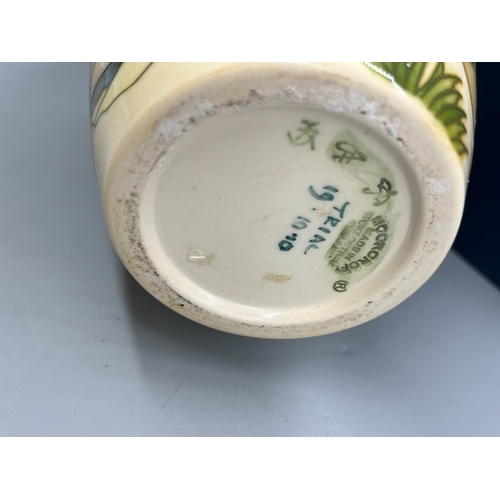 468 - Moorcroft Pottery 'Smugglers Cove' trial vase, dated 2010 to base, with box, H25cm

Bradley's shippi... 