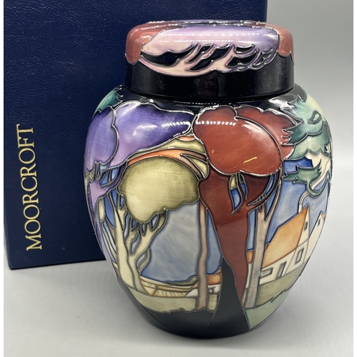 470 - Moorcroft Pottery 'Peggy's Farm' ginger jar and cover, dated 2016, limited edition 27/58, with box, ... 