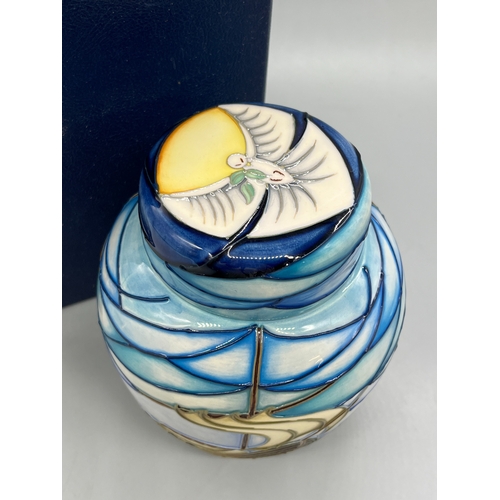 473 - Moorcroft Pottery 'Winds of Change' ginger jar and cover designed by Rachel Bishop, dated 1999, with... 