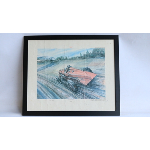 173 - Three framed limited edition prints, all by Phil May, all numbered and signed in pencil by the artis... 