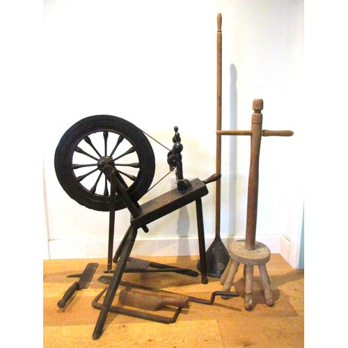 682 - Selection of domestic garment, specialist roofing and plumbing tools comprising Elwell 34 slater's a... 