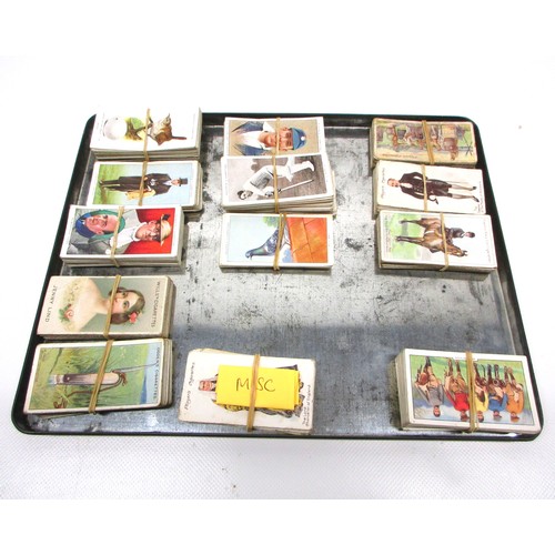 702 - Collection of 20th Century trading cards: majority mostly early, complete or part sets from manufact... 