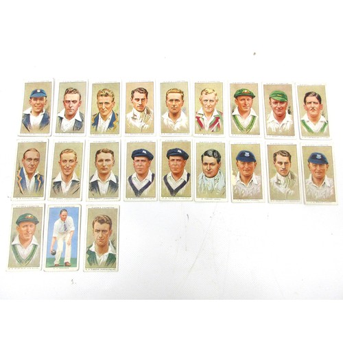 702 - Collection of 20th Century trading cards: majority mostly early, complete or part sets from manufact... 