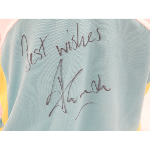 119 - Lacoste Leyton Hewitt Signed Tennis shirt, US size M,  Shipping £33.00 plus vat (UK Only)