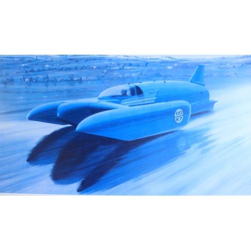 768 - Framed limited edition print 'The Christmas Run' by Arthur Benjamins (18/50, 73x58cm) depicting Dona... 