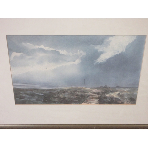 198 - After Ashley Jackson (British b.1940); 'Paths That Cross The Pennines, Soft Light Over Yorkshire, An... 