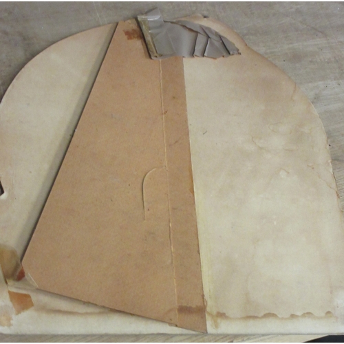 201 - The Alfred Appleby Chain Company Ltd. stand up cardboard counter top advertising sign, W25cm H30cm

... 