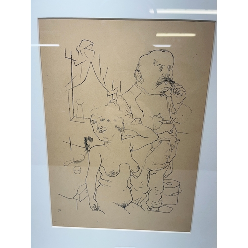 760 - George Grosz (German 1893-1959), Lithograph, numbered 78, 33cm x 23cm

Shipping £48.00 plus vat (UK ... 