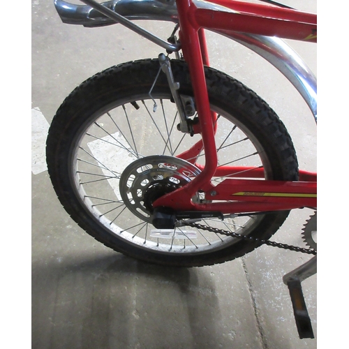 190 - Red Raleigh Chopper MK III, 3 gears with horn

Bradley's shipping POA https://www.bradleys.ltd/quota... 