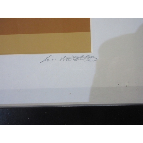 434 - Ian Mitchell (British Contemporary); 'Towards The Castle' limited edition digital lithograph, signed... 