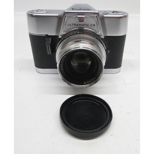 441 - Voigtlander Ultramatic CS camera with Septon 1:2/50 lens

Bradley's shipping £33.00 plus vat (UK Onl... 