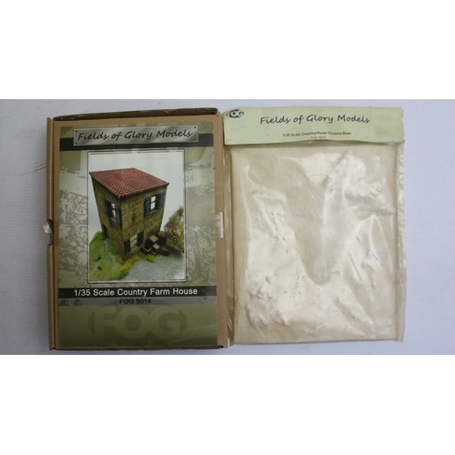 446 - Collection of unstarted 1/35 scale plastic model German WW2 armour, figure and accessory model kits ... 