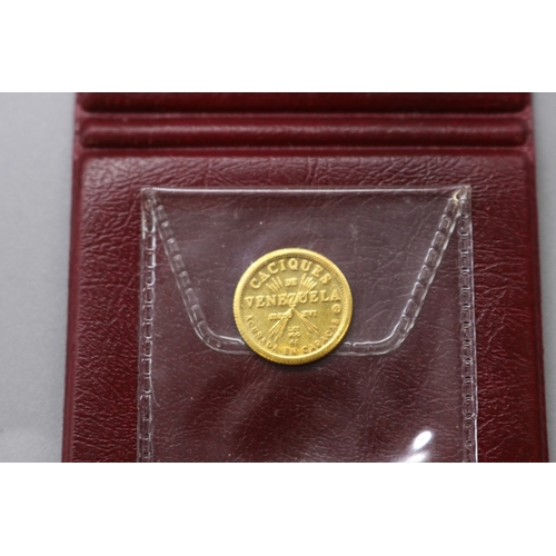 60 - The London Mint Office Fabula Aurum 2009 St. George and Dragon Pure Gold Half-Crown encapsulated in ... 