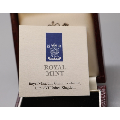 20 - Royal Mint - The 1998 Gold Proof Sovereign No.9611/10000, encapsulated in case with COA
Bradley's Sh... 