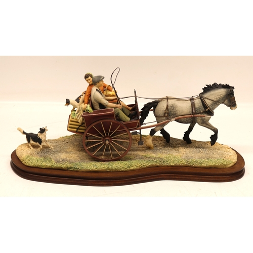 657 - Border Fine Arts James Herriot 'Market Day', designed by E MacAllister, limited edition of 950, L48c... 