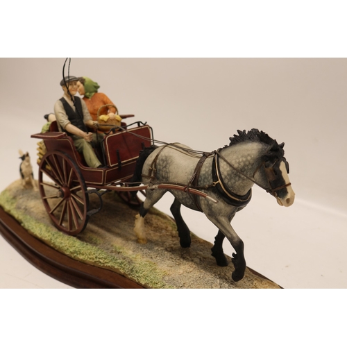 657 - Border Fine Arts James Herriot 'Market Day', designed by E MacAllister, limited edition of 950, L48c... 