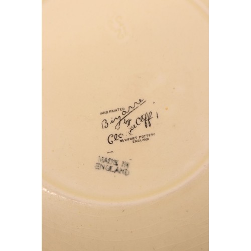 655 - Clarice Cliff Bizarre Honolulu pattern plate, D23cm

Bradley's shipping £38.00 plus vat (UK Only)