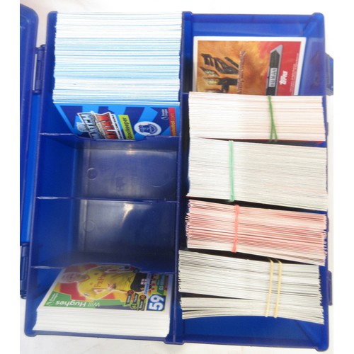 Large collection of mostly Topps Match Attax trading cards from various ...