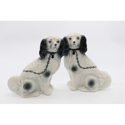 773 - Three pairs of Staffordshire dogs, max H21cm

Bradley's shipping £58.00 plus vat (UK Only)