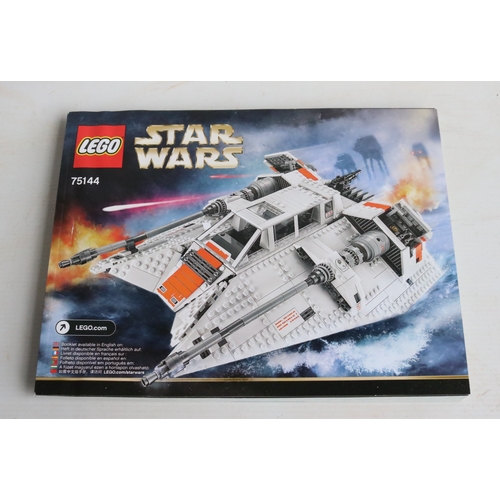 452 - Lego Star Wars Ultimate Collector Series 75144 Snowspeeder with box and instruction manual, set has ... 