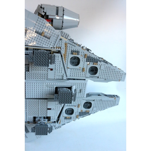 454 - Lego 75192 Ultimate Collector Series Millennium Falcon with box, inner parts boxes, tray and instruc... 