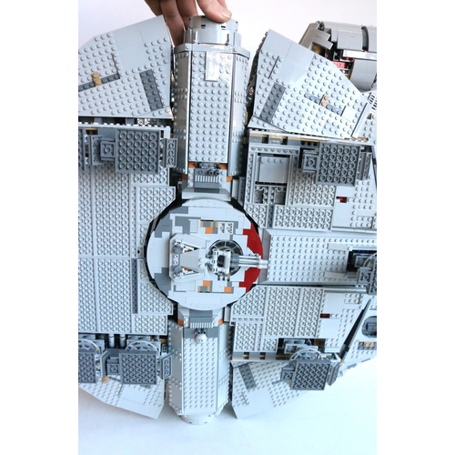 454 - Lego 75192 Ultimate Collector Series Millennium Falcon with box, inner parts boxes, tray and instruc... 