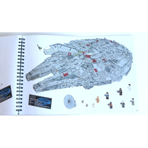 454 - Lego 75192 Ultimate Collector Series Millennium Falcon with box, inner parts boxes, tray and instruc... 