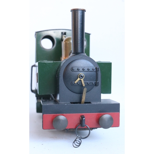 11 - Boxed Mamod RS1 live steam locomotive model in good previously used condition (please note some pain... 