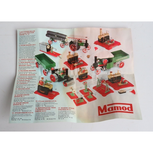 1 - Boxed Mamod SR.1a steam roller model in excellent little used condition with accessories to include ... 
