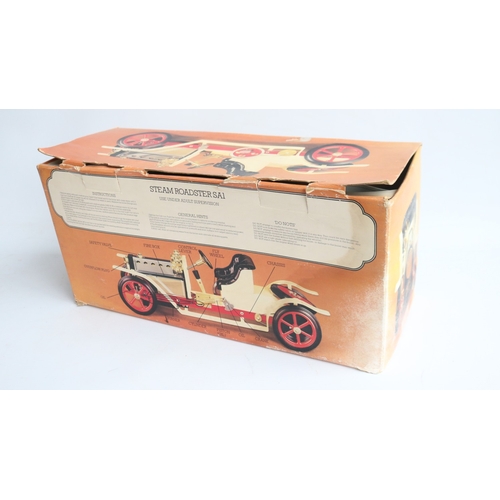 2 - Boxed Mamod SA1 Steam Roadster model in excellent little used condition, some generally minor paint ... 