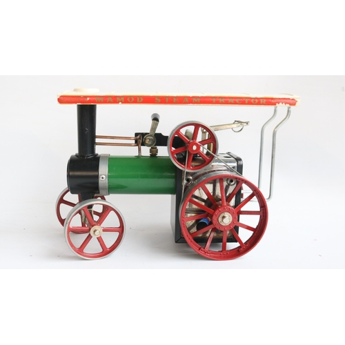 3 - Boxed Mamod TE1a Steam Tractor in at least very good previously little used condition (no accessorie... 