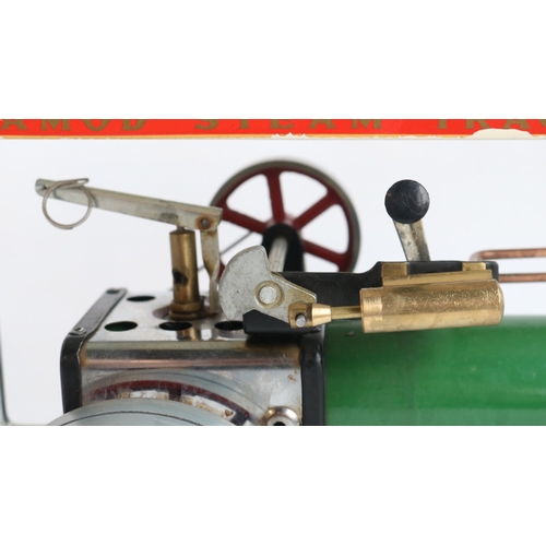 3 - Boxed Mamod TE1a Steam Tractor in at least very good previously little used condition (no accessorie... 