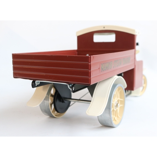 6 - Boxed Mamod SW1 Steam Wagon model in brown and cream livery, model in excellent little used conditio... 