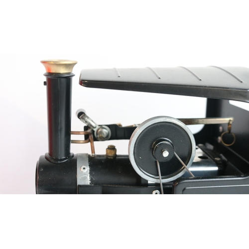 7 - Boxed Mamod/Forest Classics limited edition black liveried SW1B Steam Wagon model (55/100), model in... 