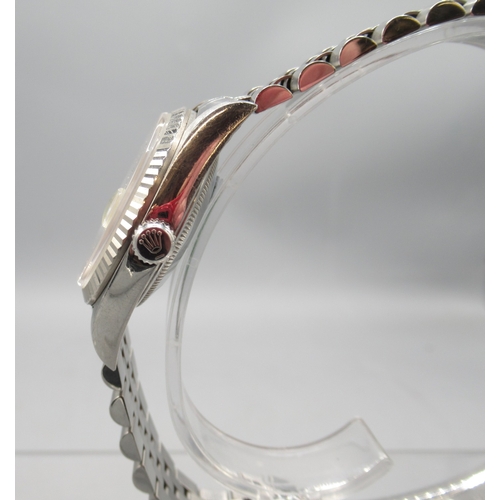 2095 - Rolex Oyster Perpetual Datejust Superlative Chronometer stainless steel automatic wristwatch on Jubi... 