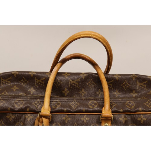 83 - WITHDRAWN - The Bobby Davro Collection: Louis Vuitton Sirius 50 soft sided suitcase, monogrammed can... 