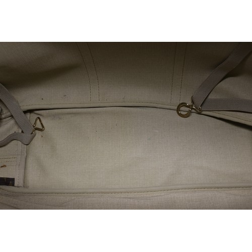 83 - WITHDRAWN - The Bobby Davro Collection: Louis Vuitton Sirius 50 soft sided suitcase, monogrammed can... 